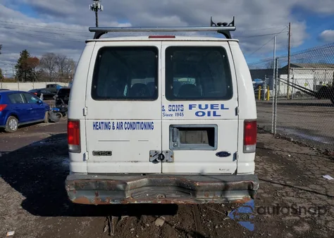 2001 Ford Econoline E150 Van from USA, damaged, VIN 1FTRE14251HB00530
